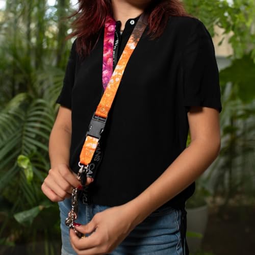 Venegas Lanyard, Correa para Cuello - 2 Piezas de Colección, Correa de Muñeca y Llaves con Cierre Metálico, Ideal para Insignia de identificación, Llavero y Tarjetas - Unisex - Venegas Arte