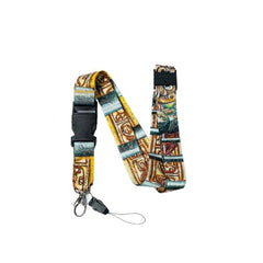 Venegas Lanyard y Correa de Muñeca de Colección - Set 2 Piezas, Correa para Cuello, Llaves y Accesorios con Cierre Metálico, Insignia de Identificación, | Cordón para Hombres y Mujeres - Venegas Arte