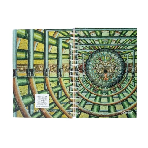Venegas Libreta de Espiral - Cuaderno de Notas, Pasta Dura, 100 Hojas de Puntos, Diseño Artístico, Tamaño 14.5 x 21.5 cm, Diario de Gratitud, Agenda Personal, Oficina, Escuela, Bonitos Regalos - Venegas Arte