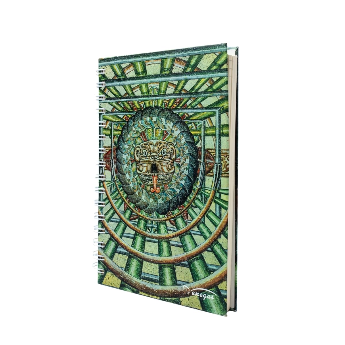Venegas Libreta de Espiral - Cuaderno de Notas, Pasta Dura, 100 Hojas de Puntos, Diseño Artístico, Tamaño 14.5 x 21.5 cm, Diario de Gratitud, Agenda Personal, Oficina, Escuela, Bonitos Regalos - Venegas Arte