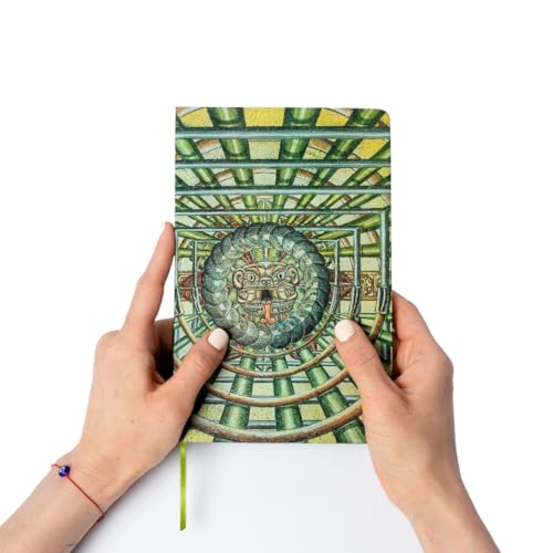 Venegas Libreta de Pasta Dura - Cuaderno Clásico de Notas, 80 Hojas Punteadas, Diseño Artístico, Tamaño 13 x 21cm, Diario de Gratitud, Agenda Personal, Oficina, Escuela, Bonitos Regalos - Venegas Arte