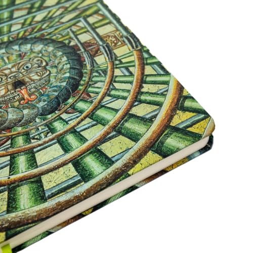 Venegas Libreta de Pasta Dura - Cuaderno Clásico de Notas, 80 Hojas Punteadas, Diseño Artístico, Tamaño 13 x 21cm, Diario de Gratitud, Agenda Personal, Oficina, Escuela, Bonitos Regalos - Venegas Arte