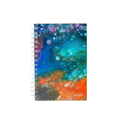 Venegas Libreta en Espiral - Cuaderno de Notas, Tapa Dura, 100 Hojas Punteadas, Diseño Artístico, Tamaño 14.5 x 21.5 cm, Diario de Gratitud, Agenda Personal, Oficina, Escuela, Journal Notebook - Venegas Arte